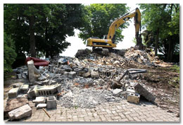 Lakefront Home Demolition