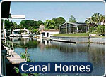 Florida Lake Canal Homes