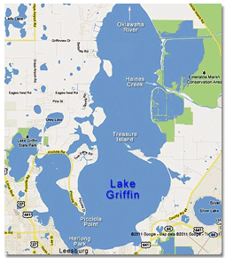 Lake Griffin Map